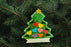 Christmas Tree with Colored Hearts Ornament