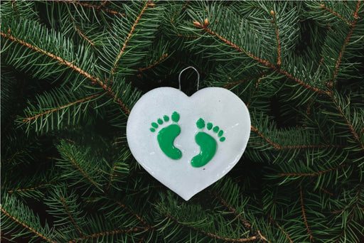 Baby Footprint Ornament