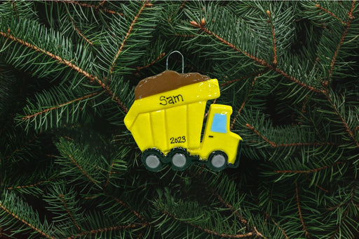 Dump Truck Ornament