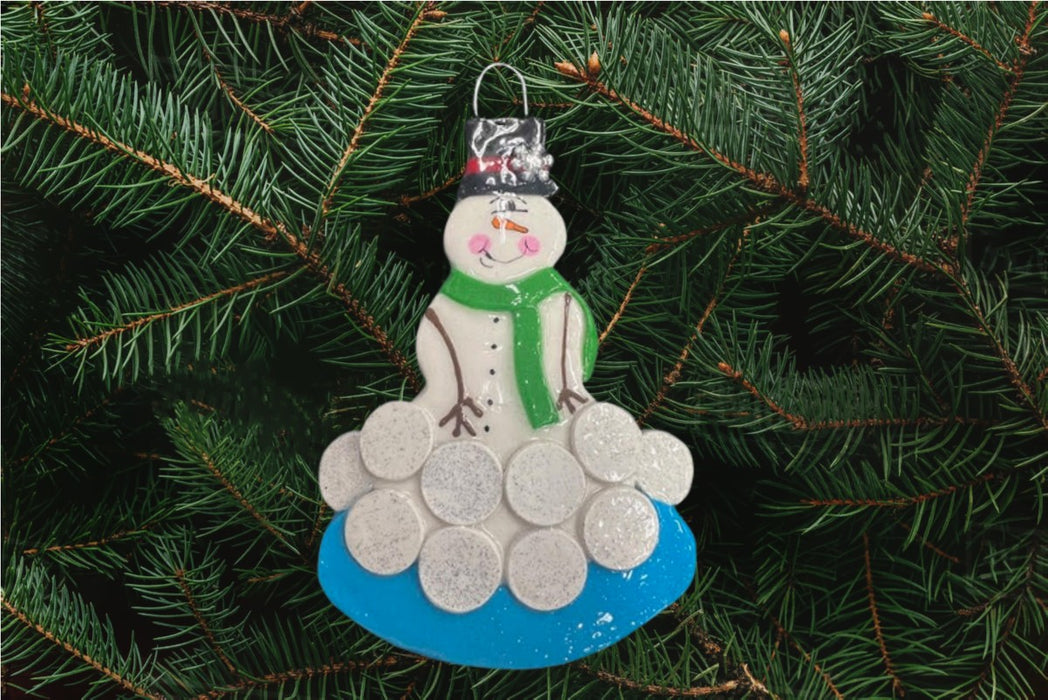 Snowball Family Ornament