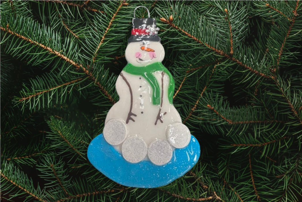 Snowball Family Ornament