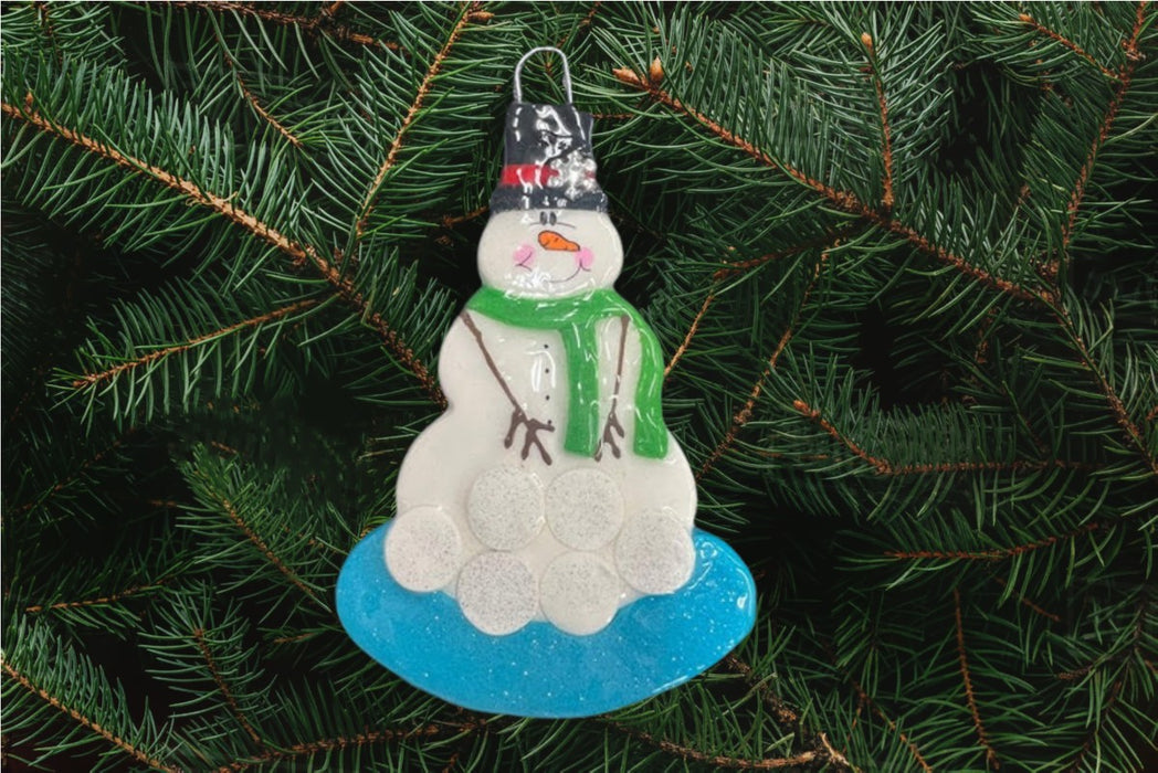 Snowball Family Ornament