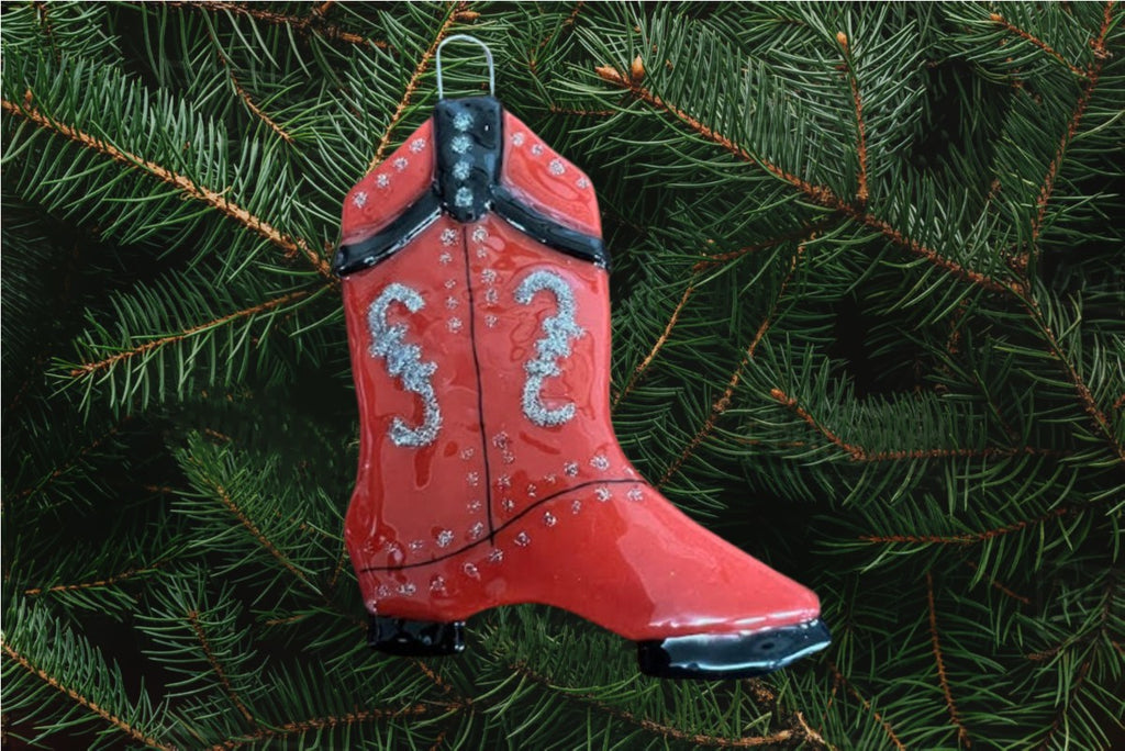 Cowboy Boot Ornament