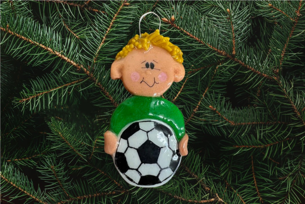 Soccer Boy Ornament