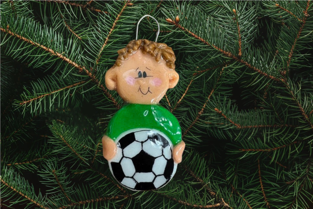 Soccer Boy Ornament