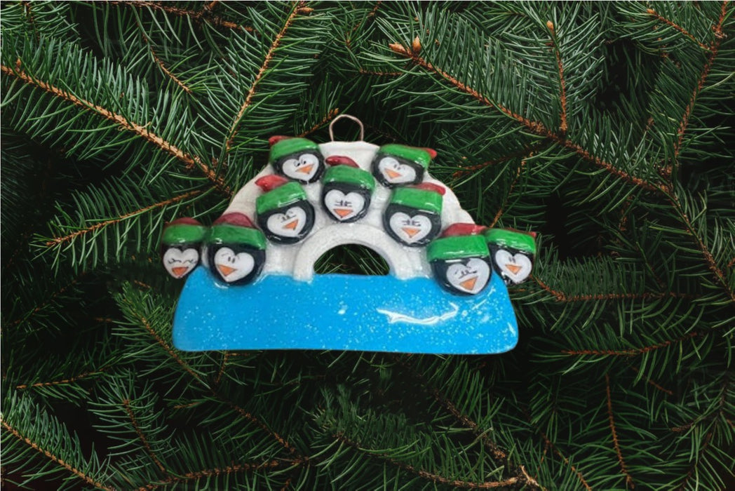 Penguin Family Ornament