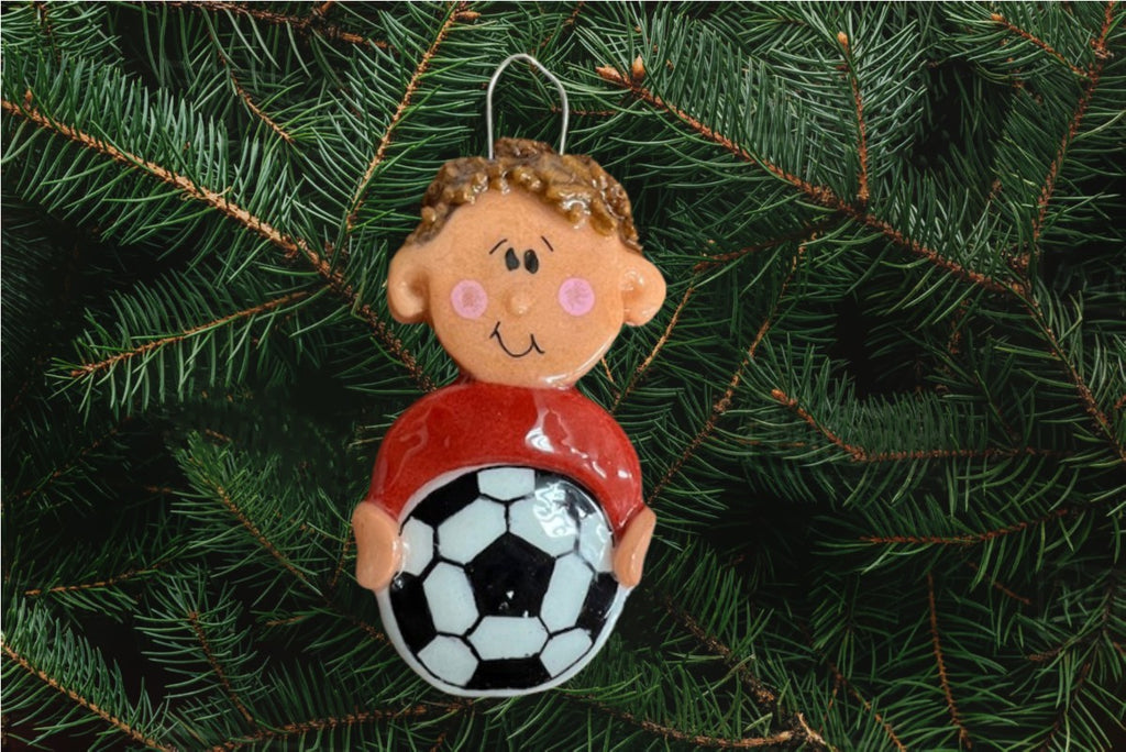 Soccer Boy Ornament