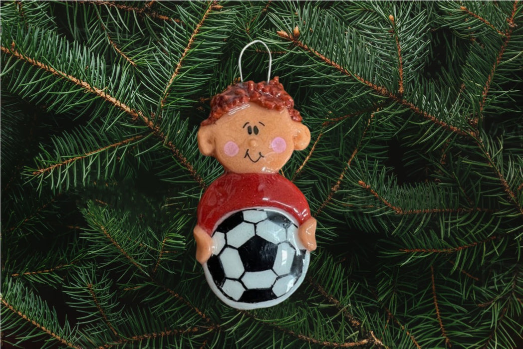 Soccer Boy Ornament