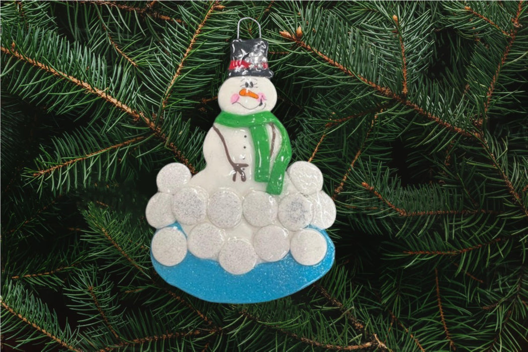 Snowball Family Ornament