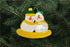 Snowman Family Green and Yellow