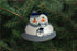 Snowman Family Grey and Blue