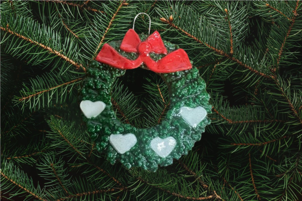 Wreath with hearts Ornament