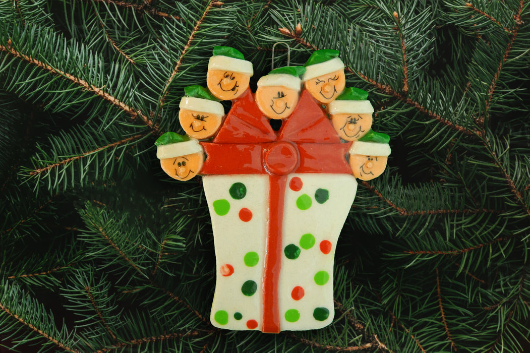 Family Gift Package Ornament