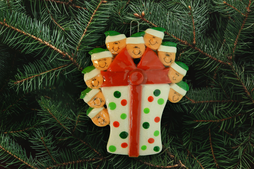 Family Gift Package Ornament