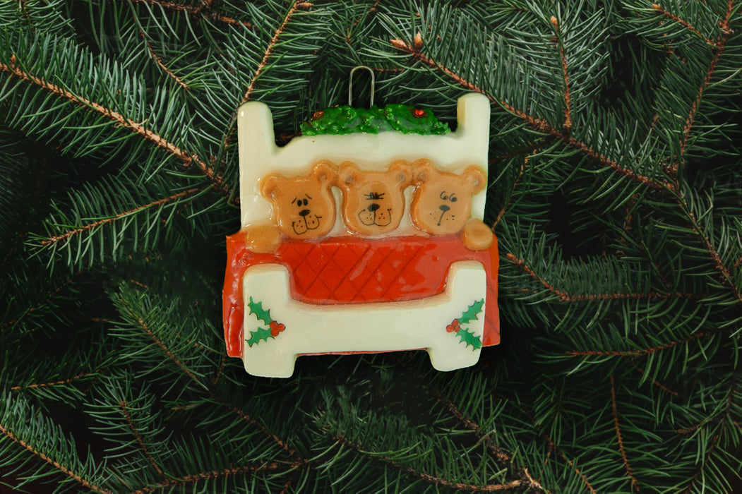 Bears in Bed Ornament