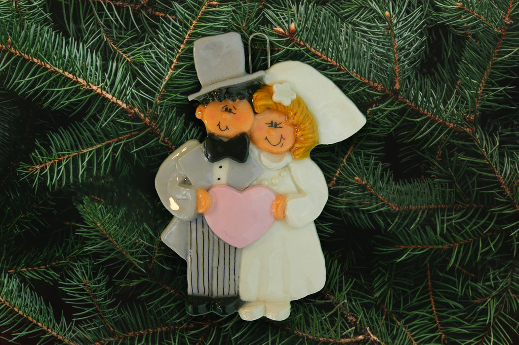 Bride and Groom Ornament