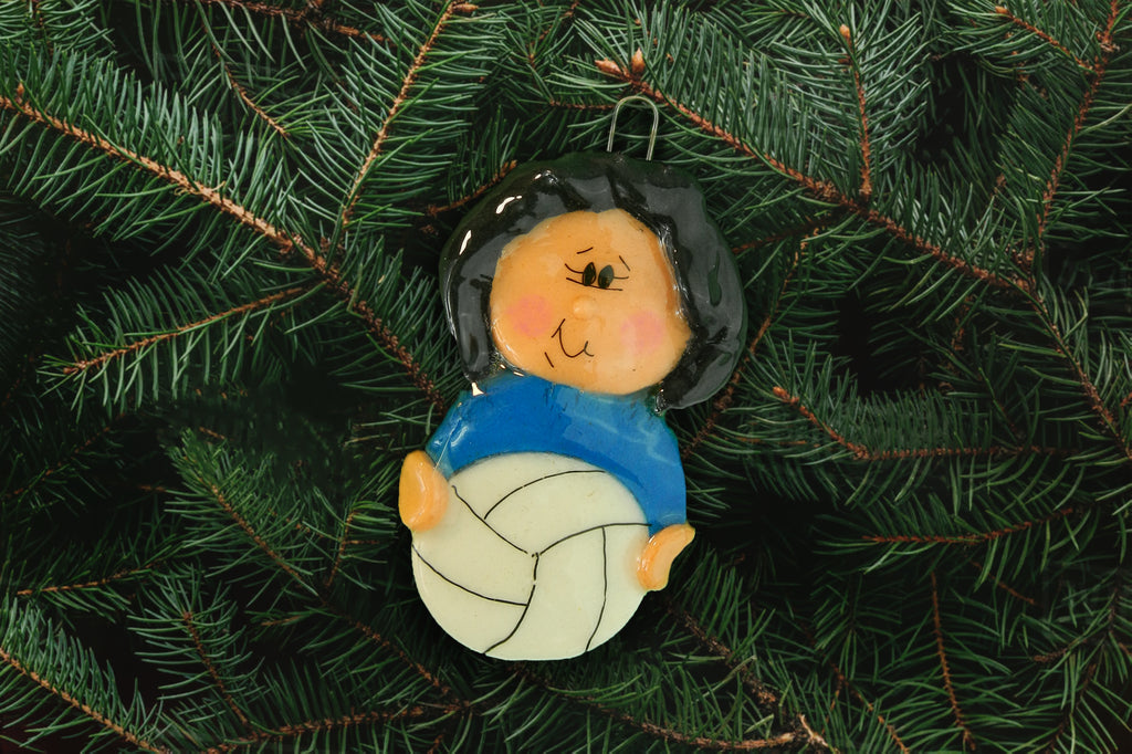 Volleyball Player Ornament