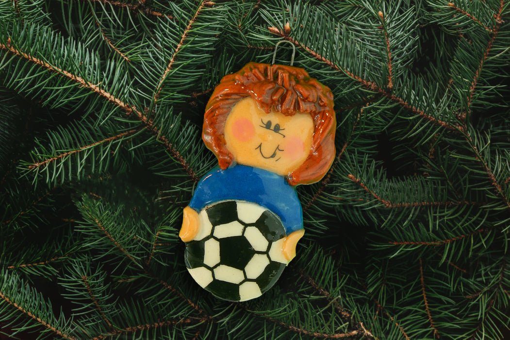Soccer Girl Ornament