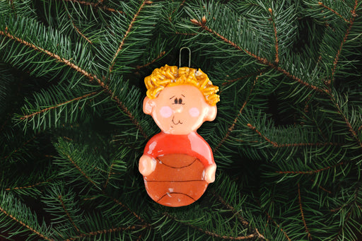Basketball Boy Ornament