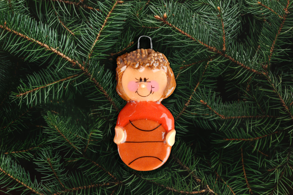 Basketball Girl Ornament