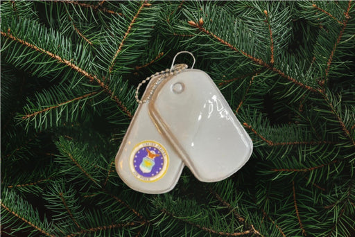 Military Dog Tag Ornament