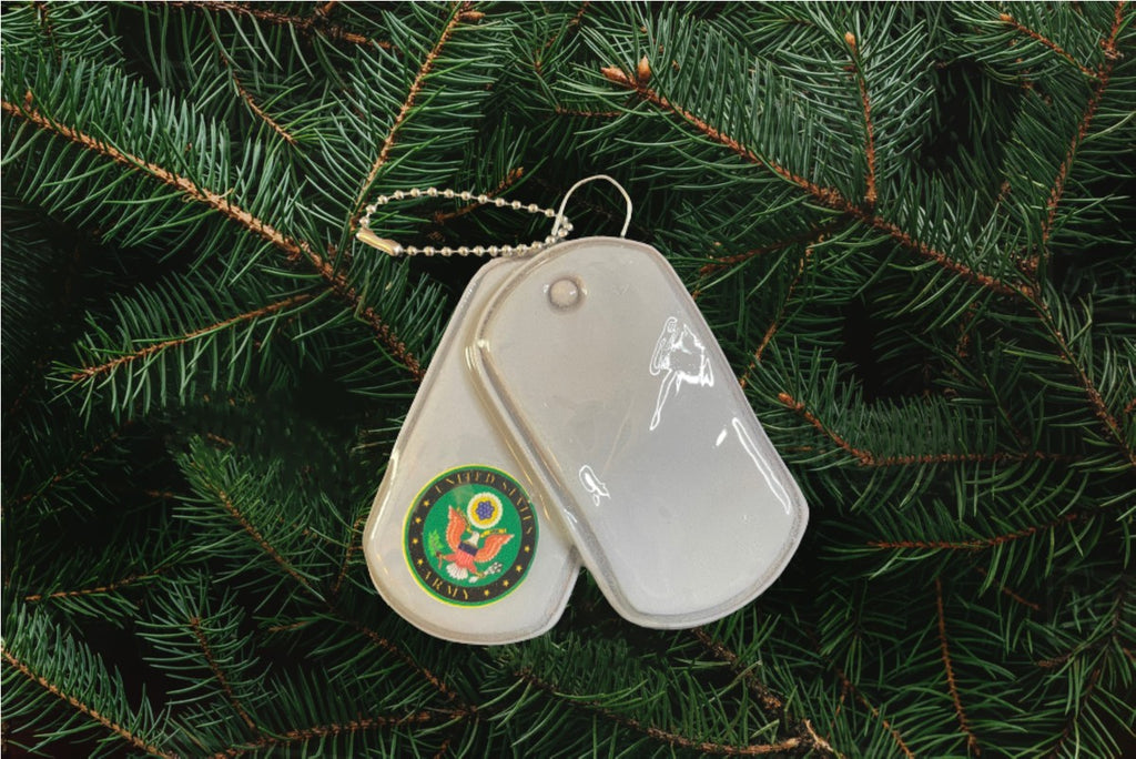 Military Dog Tag Ornament