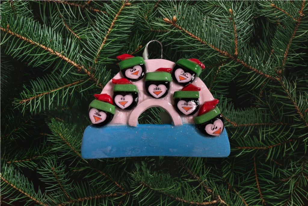 Penguin Family Ornament
