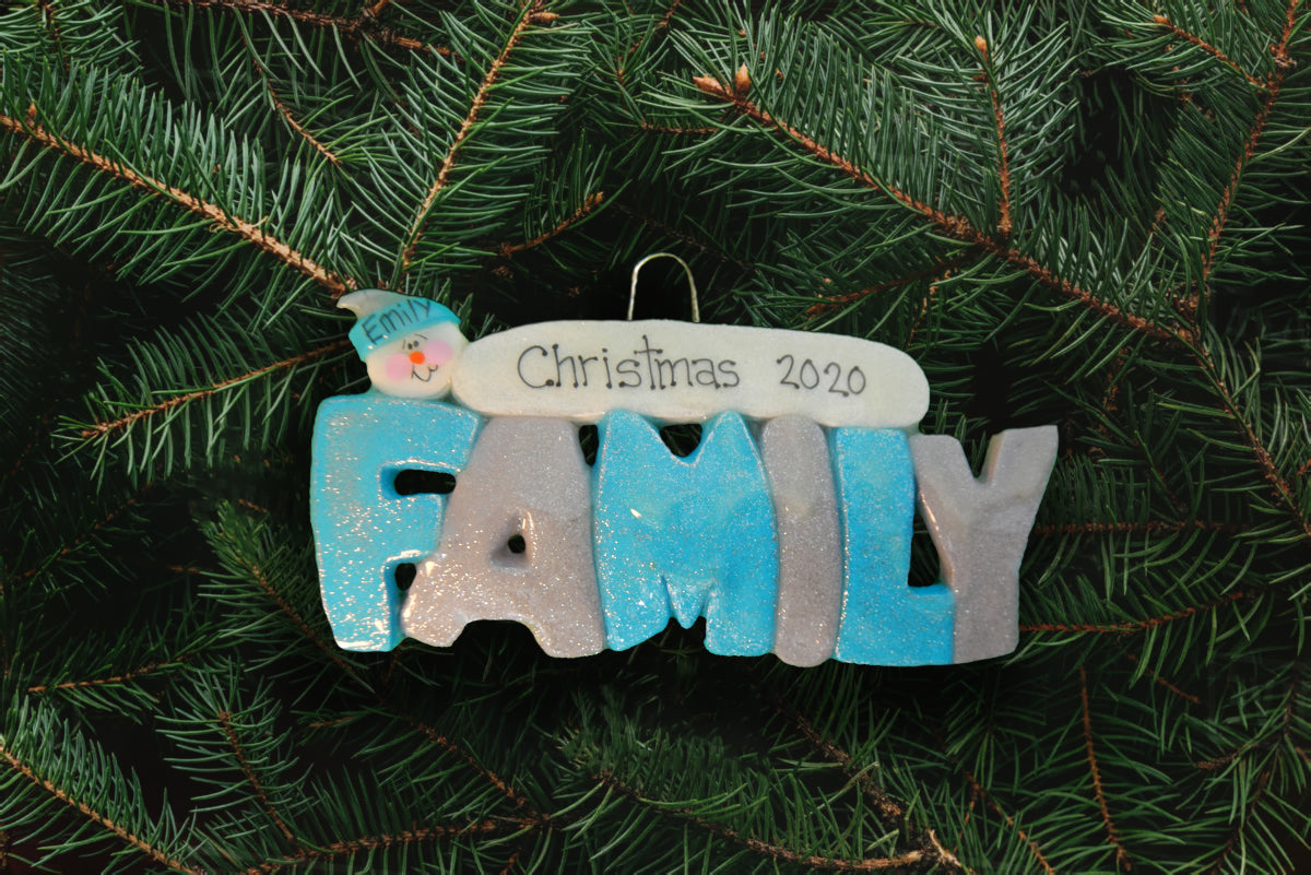Family Ornament - DoughDelights