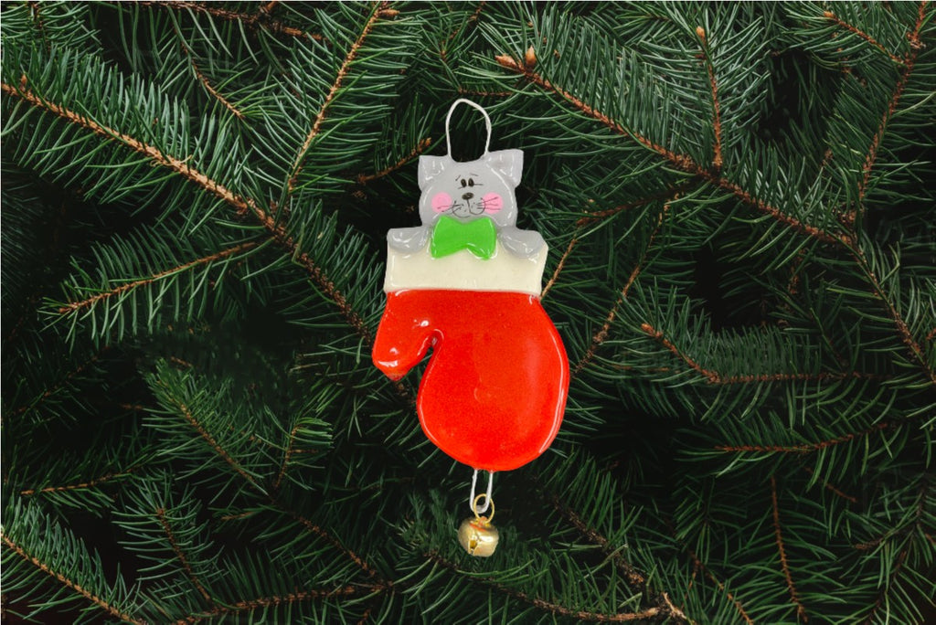 Kitten in Mitten Ornament