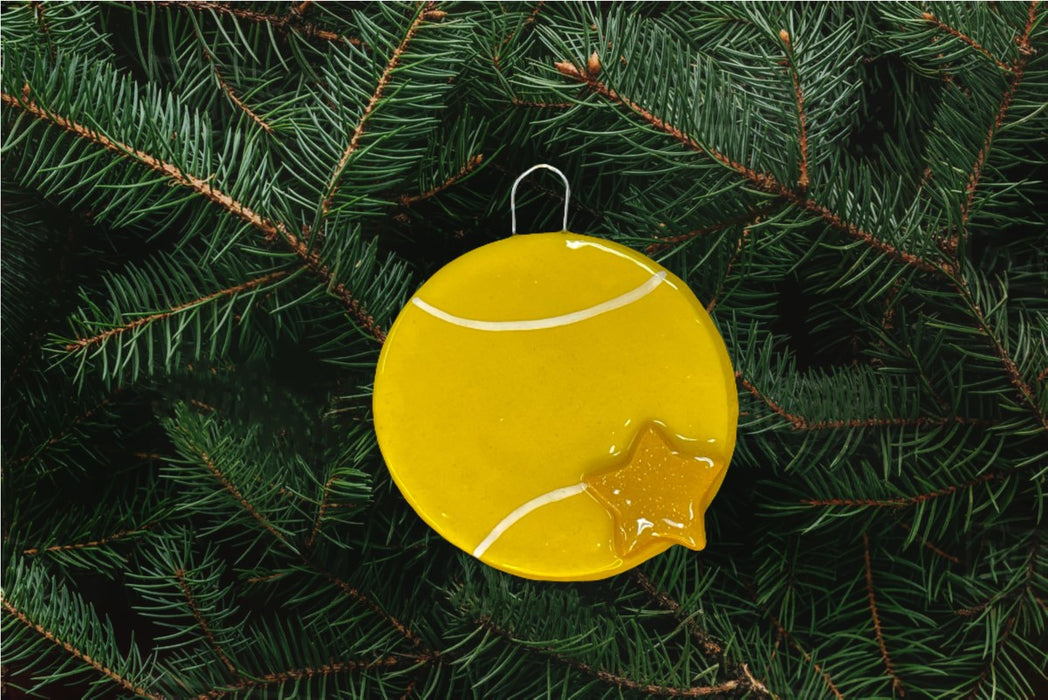 Tennis with Star Ornament