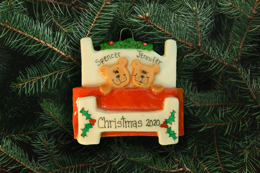 Bears in Bed Ornament