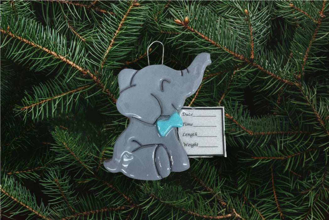 Baby Elephant Ornament