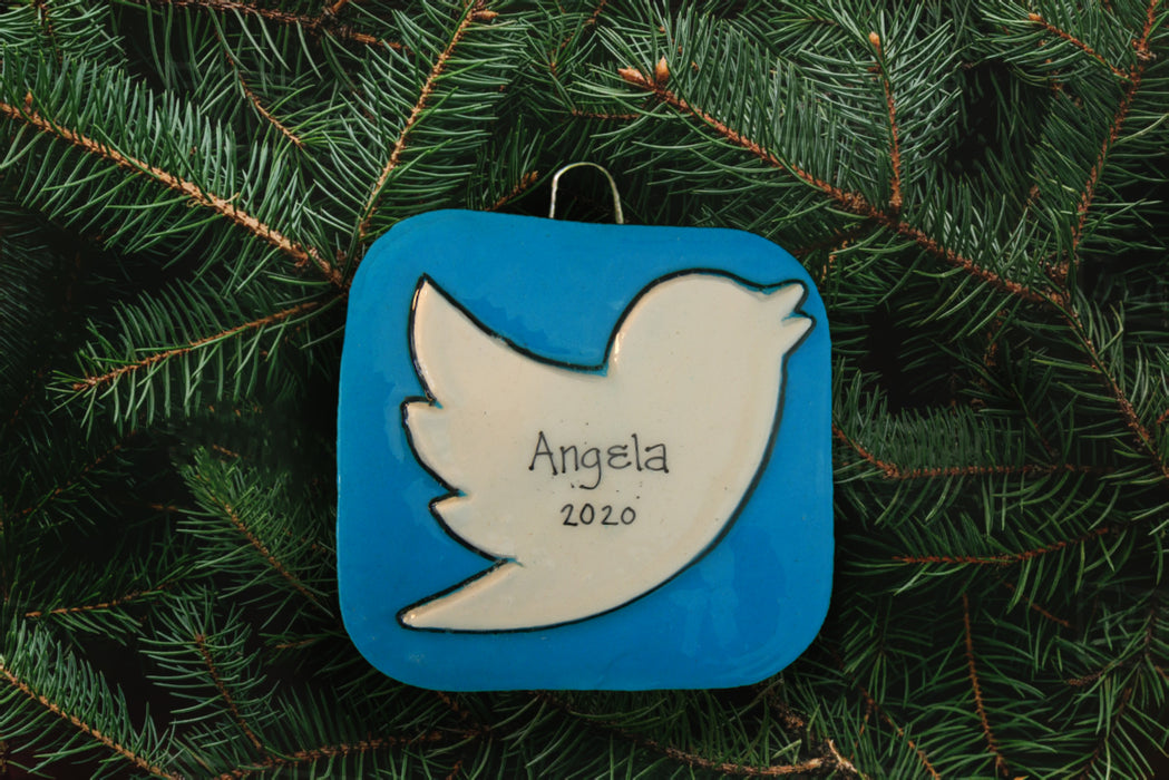 Twitter Ornament