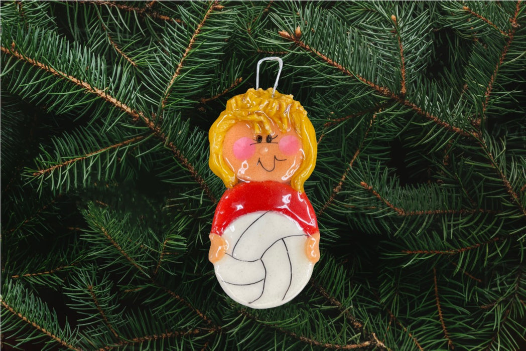 Volleyball Player Ornament